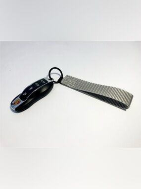 RS Door Pull SILVER Key Strap Keychain compatible Porsche 911 GT3 992 991 997